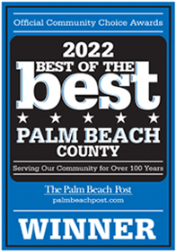 2022 Best of the Best Palm Beach County Winner